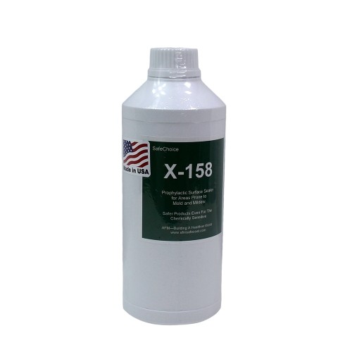 국내-세이프코트의 X-158 곰팡이 억제제 3.78L - 민감체질인 거주지 곰팡이방지제 무독무해 물리적 친환경 방곰팡이 코팅제. - 0.94L / 3.78L 용량옵션, 의사추천 미국산 방곰팡이제 